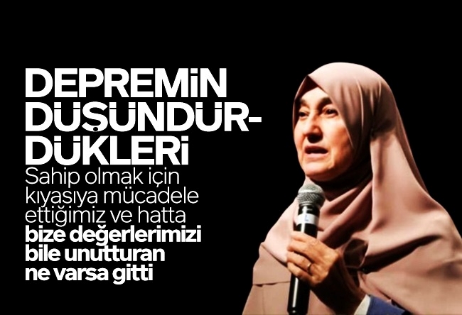 Saliha Erdim : Sahip olmak mı yoksa olmak mı daha değerli?