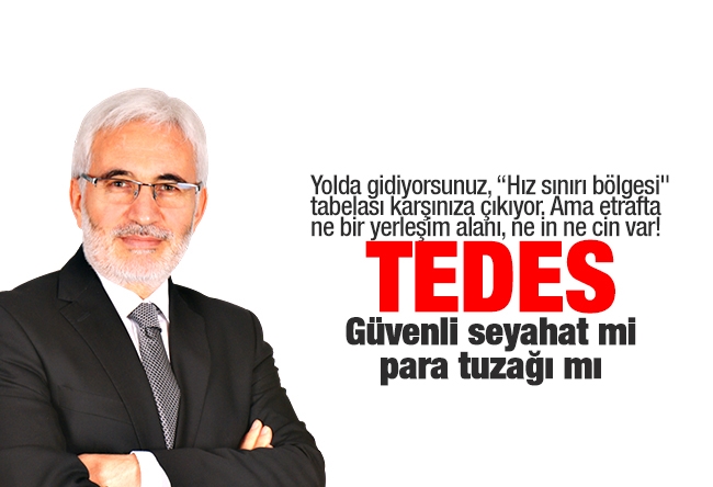 Hasan Öztürk : TEDES: Güvenli seyahat mi para tuzağı mı