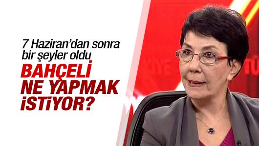 Gülay Göktürk : Bahçeli ne yapmaya çalışıyor? 