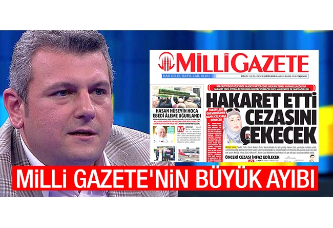 Ersoy Dede : Milli Gazete’nin büyük ayıbı Mehtap Yılmaz’ın yalnızlığı