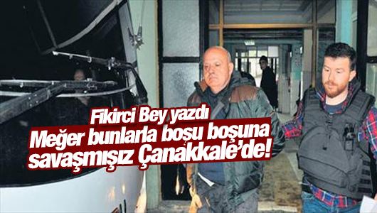 Fikirci Bey : Baskılar bizi yıldıramaz !