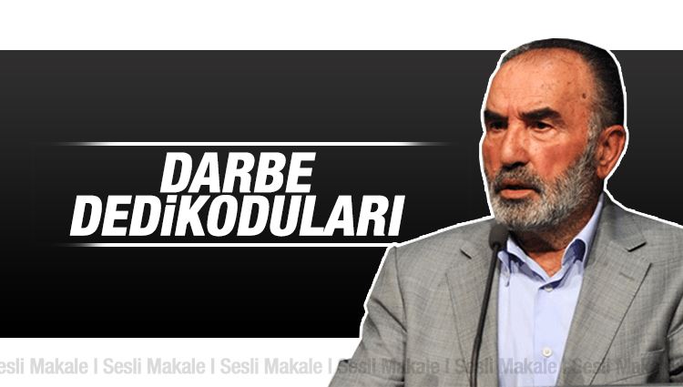 Hayrettin Karaman : Darbe dedikoduları