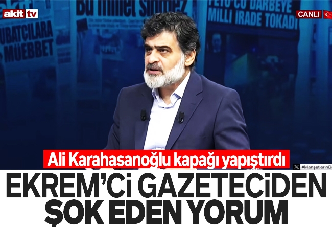 Ali Karahasanoğlu : Hırsızlığı ‘hak’ gören CHP’liler..