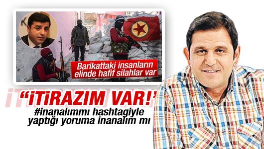 Fatih Portakal'dan Demirtaş'a PKK Tepkisi 