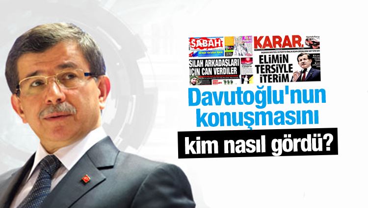 Hatice Kübra : Davutoğlu'nun konuşmasını kim nasıl gördü? 