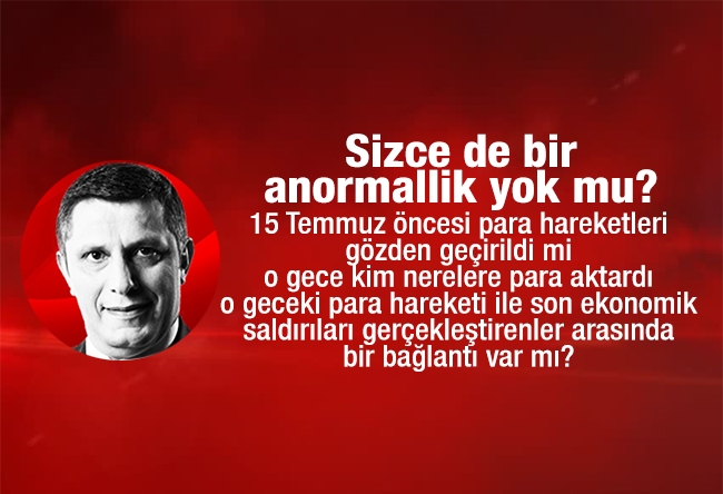 Hüseyin Likoğlu : Sizce de bir anormallik yok mu?