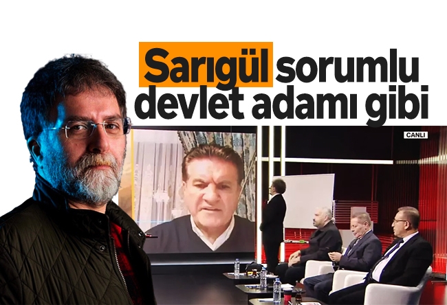 Ahmet Hakan : Sarıgül sorumlu devlet adamı gibi