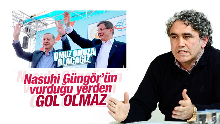 Faruk Aksoy Nasuhi Güngör’ün vurduğu yerden gol olmaz…