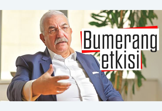 Ali Saydam : Bumerang etkisi