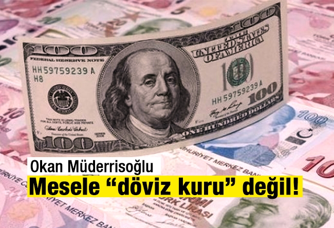 Okan Müderrisoğlu : Mesele “döviz kuru” değil!